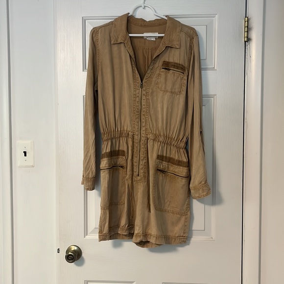 By Anthropologie Ivy Utility Romper - Picture 5 of 11